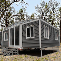 Casa modular de lujo para dormitorio, casa prefabricada con contenedor Akay, contenedor expandible prefabricado, envío a casa, contiene para exteriores