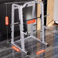 Rack de musculation multifonctionnel en acier, équipement de fitness, entraînement complet de la force, machine Smith