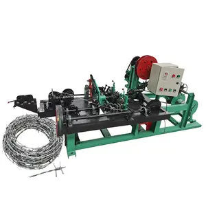 barbed wire making machine knitting machine automatic barbed wire manufacturer