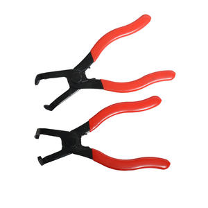 Alicates profesionales para uñas redondas, 1/4 pulgadas de ancho de mandíbula, 3 pulgadas de largo de mandíbula, herramienta de reparación de automóviles de acero con alto contenido de carbono para clips de plástico y goma - Product Image 1