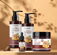 Masque capillaire au gingembre infusé de kératine pour réparer les pointes fourchues