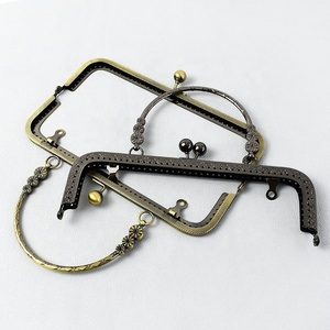 Meetee Bf012 20.5Cm Tự Làm Túi Bộ Dụng Cụ Khung Ví Hôn Clasp May Chân Đế Vuông Nổi Hướng Dương Túi Xách Xử Lý - Product Image 5