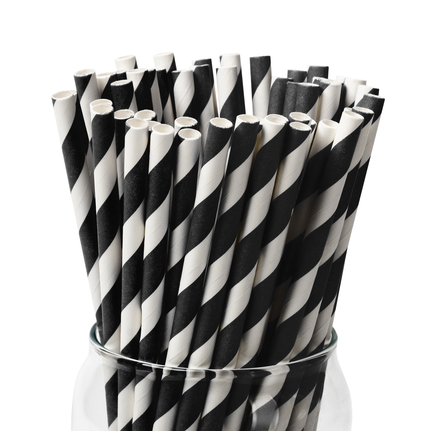 Hot Selling Wholesale Colorful Striped Disposable Paper Straws Biodegradable Kraft Paper Straw