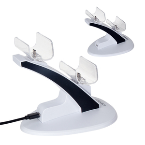 Cargador de Controlador OIVO para PS5, Cargador Doble USB de Carga Rápida para <span class=keywords><strong>Sony</strong></span> <span class=keywords><strong>Playstation</strong></span> <span class=keywords><strong>5</strong></span> <span class=keywords><strong>Dualsense</strong></span>, Estación de Carga para Controlador de PS5 - Product Image 4