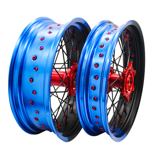 Nouveau design personnalisé 16 17 pouces 36 rayons Yzf 250 450 <span class=keywords><strong>2022</strong></span> roues de moto pour roues yamaha Supermoto - Product Image 3