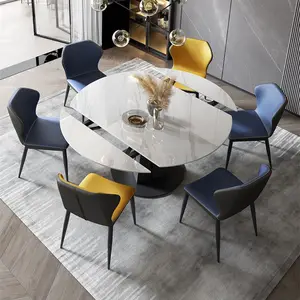 AJJ DX-53 italienischen leichten Luxus importierte moderne minimalist ische kleine Wohnung Platz zu Hause Esstisch und Stuhl gesetzt