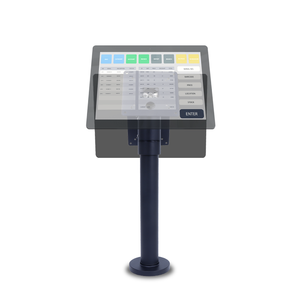 <span class=keywords><strong>Support</strong></span> de moniteur double VESA pour borne de paiement OEM, <span class=keywords><strong>support</strong></span> de bureau pour écran de caméra, idéal pour les kiosques en libre-service - Product Image 3