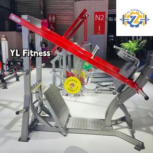YL-1080 Equipo <span class=keywords><strong>de</strong></span> <span class=keywords><strong>Gimnasio</strong></span> Comercial para Entrenamiento <span class=keywords><strong>de</strong></span> Fuerza <span class=keywords><strong>de</strong></span> Piernas y Parte Inferior del Cuerpo, Máquina <span class=keywords><strong>de</strong></span> Sentadillas con Péndulo <span class=keywords><strong>Atlantis</strong></span> - Product Image 6