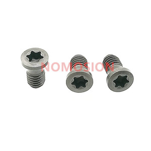 M3x6.5 <b>Flat</b> Head <b>Screw</b> Class 12.9 Steel Self Colored Torx Drive For Tool Holder - Product Image 1