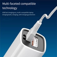 Senter Taktis Mini Cahaya Kuat USB Isi Ulang LED 200LM IP44 Tahan Air ABS 200-300M Jangkauan Sinar Luar Ruangan Portabel untuk Hiking