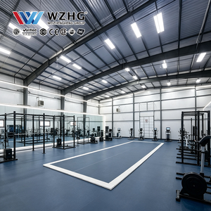 Salle de gymnastique préfabriquée avec structure en acier pour les écoles sportives et les installations d'enseignement sportif en salle - Product Image 1