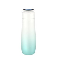 Penyelamat Layar Cangkir Proyeksi Digital AI Lintas Batas, Pengingat Minum Air Berbasis Suhu, Speaker Bluetooth, Kesehatan