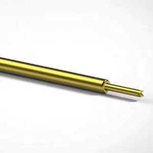 مسبار اختبار BGA برأسين مزدوجين مع دبابيس زنبركية CY 018A-FB-5.7، قوة زنبركية 0.25 نيوتن، مقاومة اتصال أقل من 100 ميكروكويل، لرقائق السيليكون، معتمد ISO9001 - Product Image 3