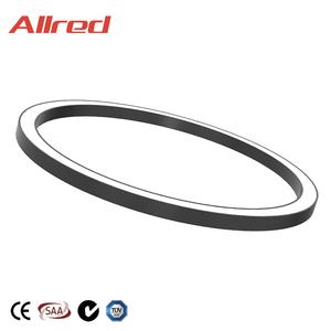 Hiện đại mặt dây đèn đường cong điều chỉnh kích thước hiện đại hình tròn Acrylic khuếch tán 1500m cho nhà thương mại chiếu sáng nội thất - Product Image 1