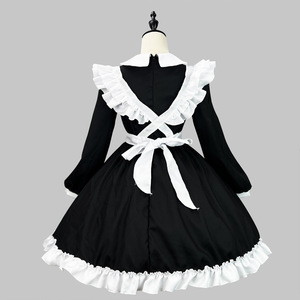 Japanese Style Maid Costume Long Sleeve Cosplay Outfit For Anime Role Play Women Adult Size One Size - Product Image 3