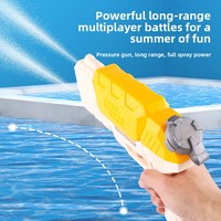 Nouveau style pistolet à eau en plastique, jouet d'été pour la plage, rafting aquatique, gadget de combat aquatique, grand modèle pour enfants BWL-01S, vente en gros