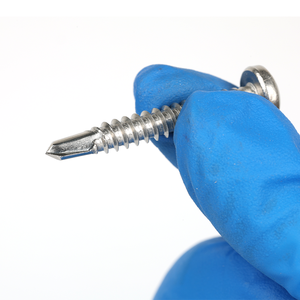 Korrosionsbeständige Maßgefertigte 316 Edelstahl Selbstbohrende Schrauben mit Flachkopf und Kreuzschlitz, <span class=keywords><strong>Tek</strong></span>-Schrauben - Product Image 2