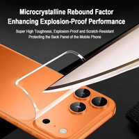 Película de Hidrogel TPU de 120*180 mm, Adhesivos para la Parte Posterior de Teléfonos Móviles, Cortador de Vinilo, Protector de Pantalla para Máquina de Corte Plotter