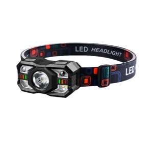 Linterna Frontal Recargable Multifuncional con Luz Roja LED, para Camping, Pesca, con Haz Potente y Batería de Larga Duración - Product Image 2