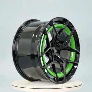 Rines Forjados CF Racing de 2 Piezas, 18 19 20 21 22 Pulgadas, 5x114.3 5x120, Diseño Cóncavo, Negro Mate, Diseño en Y, Color Personalizado, ET Personalizado - Product Image 2