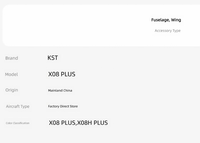 Servomoteur d'aile de planeur KST X08 Plus X08H Plus micro tout métal à couple élevé 4,8 kg haute tension - Prix de gros