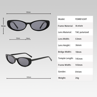 Lunettes de soleil polarisées classiques vintage des années 90 en acétate écaille de tortue, monture ovale classique, pour unisexe, idéales pour les voyages en extérieur