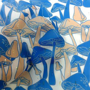 100% Polyester tissé Textile nouveau Design champignon motif <span class=keywords><strong>tissu</strong></span> en mousseline de soie pour les robes de mariée des filles - Product Image 6