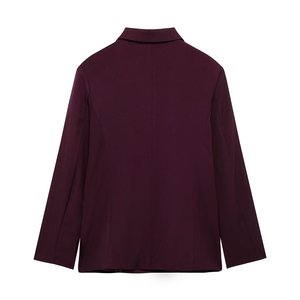 Bộ Áo khoác nữ 2 món thời trang công sở tinh tế có khuy áo khoác áo blazer + quần dài tay cổ điển cho nữ - Product Image 2