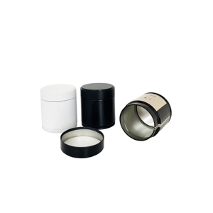 Wholesale Food Grade 40g Matcha Tea & <b>Chocolate</b> Tinplate Packaging <b>Tin</b> Can Small Round with Screw Lid - Product Image 6