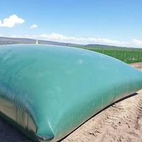 Réservoir de stockage d'eau en bâche personnalisé, réservoir souple en PVC pour l'eau potable, capacité de 500 à 6500 gallons