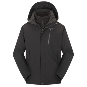 Combinaison de <span class=keywords><strong>ski</strong></span> pour hommes Vêtements de <span class=keywords><strong>ski</strong></span> pour femmes Veste imperméable coupe-vent amovible trois en un avec coutures pressurisées Haut de <span class=keywords><strong>manteau</strong></span> de randonnée - Product Image 1