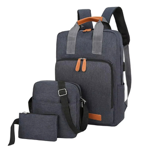 3 in 1 Anti-Theft Laptop <b>Backpack</b> Computer Waterproof Oxford Zipper Large Capacity with USB 20-39L Unisex Travel Outdoor Office - Product Image 2
