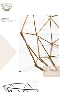 Créatif Maille Légumes Fruits Plat Panier Bol Rond Noir De Fil De Stockage De Panier De Fruits - Product Image 6