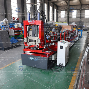 Máquina Perfiladora de Metal, Equipo de Fabricación de Perfiles Metálicos con Control PLC, Máquina Formadora de Perfiles en C y Z, Venta Caliente de Fábrica - Product Image 6