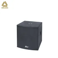 Haut-parleur de sonorisation professionnel Seer Audio CA-118BA actif 18 pouces pleine gamme 1 canal 600W RMS en contreplaqué de bouleau avec écran LCD
