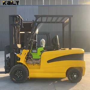 מלגזה חשמלית חדשה 3 טון גובה הרמה 3.5 מטר לחנויות ויציאות - מלגזות ידניות - Product Image 3