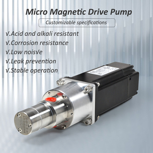 Bombas de engranajes acopladas magnéticamente Engranaje de accionamiento electromagnético Bomba magnética de motor asíncrono de CA a prueba de explosiones - Product Image 2