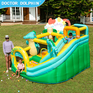 Vente Flash : Château Gonflable pour Enfants <span class=keywords><strong>avec</strong></span> Toboggan, Château de Dessin Animé en Tissu Oxford Pliable <span class=keywords><strong>avec</strong></span> Toboggans, Château Gonflable - Product Image 3