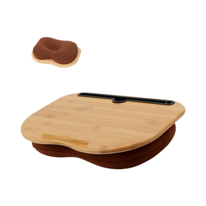 SINCERE noël écologique tour bureau-Portable ordinateur portable support pour téléphone oreiller coussin Anti-bouchon bambou plate-forme coton remplissage - Product Image 1