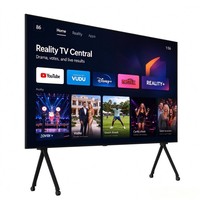 Produsen OEM Televisi LED 24 32 40 43 50 55 Inch FHD 4K SKD CKD