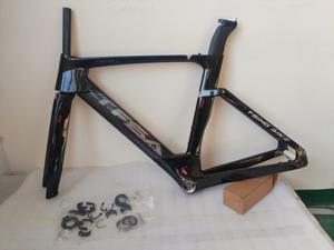 เฟรมจักรยานเสือหมอบคาร์บอนไฟเบอร์รุ่นใหม่ TFSA JH10 Disc T800 พร้อมแฮนด์คาร์บอนไฟเบอร์ในตัว EPS สำหรับจักรยานแข่ง - Product Image 4