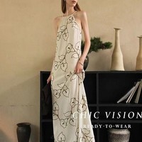Penjualan Langsung Pabrik Kain Brokat Linen Hanfu Berlapis PA Jacquard Tepi Emas Bordir Bunga Terompet Renda Jala