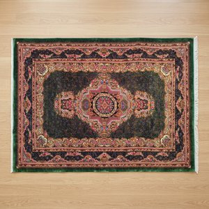Alfombra de Seda Pura Personalizada de Primera Calidad, Hecha a Mano, Moderna, Anudada a Mano, Lavable, Antideslizante, Plegable, de 2-3 mm de Grosor, para Hogar y Comercio - Product Image 6