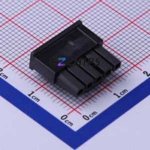 436450500 Housing (Wire-to-Board / Wire-to-Wire) P=3mm Connector 1x5P 3mm Micro-Fit (MX 3.0) 1 - Product Image 2
