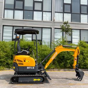 Hightop Mini Excavadora sobre orugas Sistema hidráulico Granja Excavadora Track Mini Retroexcavadora para la venta - Product Image 4