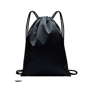 High Quality <strong>Polyester</strong> Draw String Sports Backpack Gym <strong>Bag</strong> Waterproof Custom Logo Promotional Fitness <strong>Drawstring</strong> <strong>Bags</strong> - Product Image 4