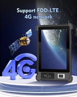 Tablet PC Android 12 Industri Tangguh 8 Inci Layar Sentuh IP67 Tahan Air dan Guncangan untuk Luar Ruangan, RAM 4GB ROM 64GB CPU Octa-Core