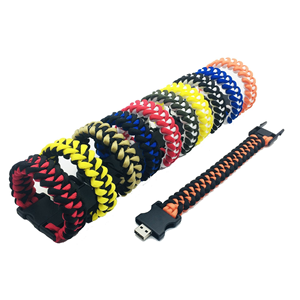 Custom Size Diy Outdoor Tactical <strong>Survival</strong> Paracord Wristband Emergency Adjustable Bracelet for Men - Product Image 1