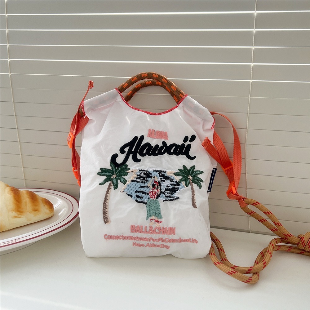 Blanc-hawaï-mini modèle-photo bandoulière incluse