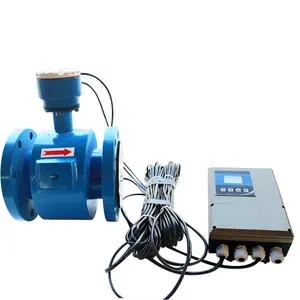 Tipo remoto irrigazione agricoltura acqua elettronico misuratore magnetico elettromagnetico misuratore di portata elettromagnetico produttore